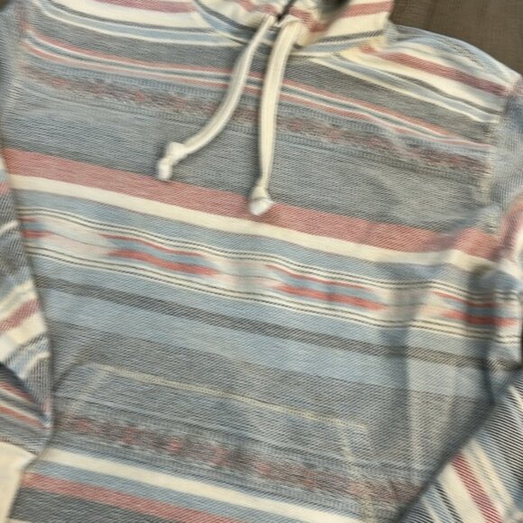 Striped Multicolor Hoodie SweaterFaherty men’s hoodie - Picture 2 of 3